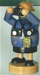 Photographer W/Camera Smoker - 7.9"