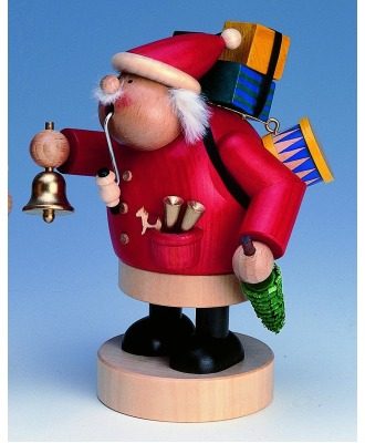 Jolly Red Santa Smoker - 7.1"