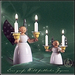 Napkins Angels Holding Candle - 20