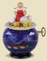 Music Box w/18 Note Swiss Movement--"Evening Song"
