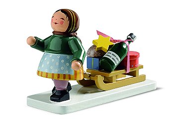 Girl With Sleigh First Time Ever! - 2.5