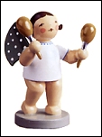 Angel With Maracas - 2.5"