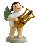 Angel With Lyre - 2.5"