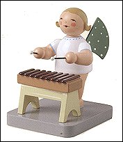 Angel With Xylophone - 2.5"