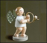Angel With French Horn - 2.5"