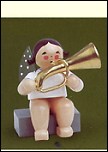 Angel With Tuba Sitting - 2.0"
