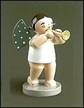 Angel With Small Trumpet - 2.5"