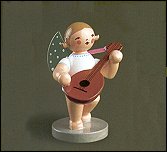 Angel With Lute - 2.5"