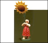 Girl With Sunflower - 3.0"