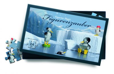 JigSaw Puzzle-Penguins on Ice -24 Pieces