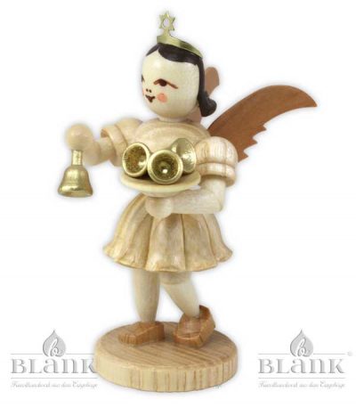 Special Pleated Skirt Angel, Ringing the Bell - 3"