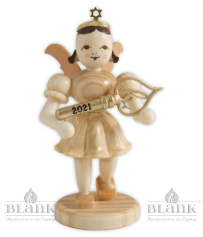 Pleated Skirt Angel with Happiness Key -3"-SPECIAL for 2021