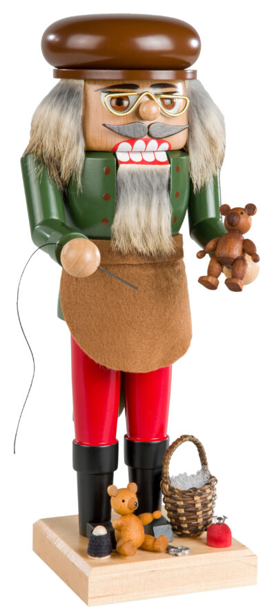 KWO Teddy Bear Maker Nutcracker - 9.8"